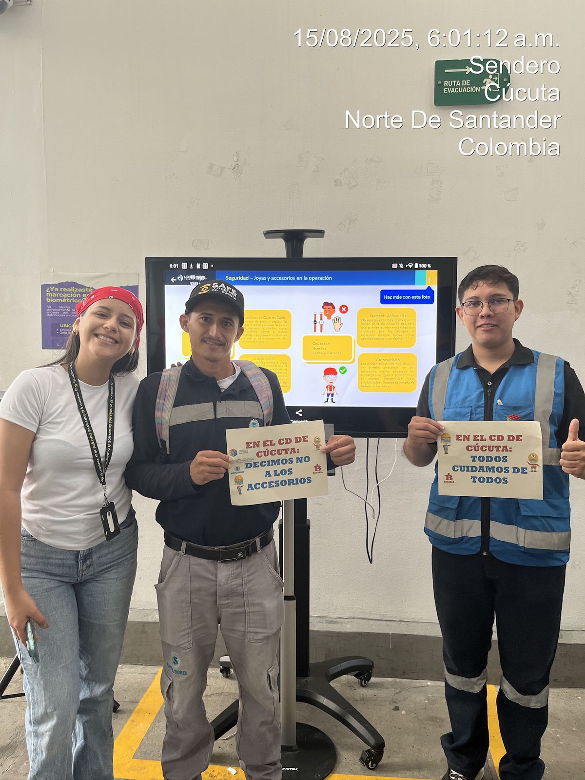 Evidencia de capacitación